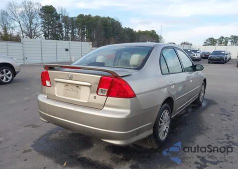 2005 Honda Civic Lx из США, поврежденный, VIN 2HGES16575H605968